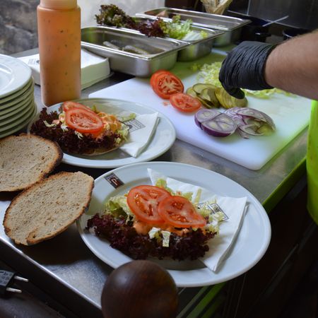 Prague Restaurant U Pinkasu - Summer Barbecue at Pinkas Restaurant