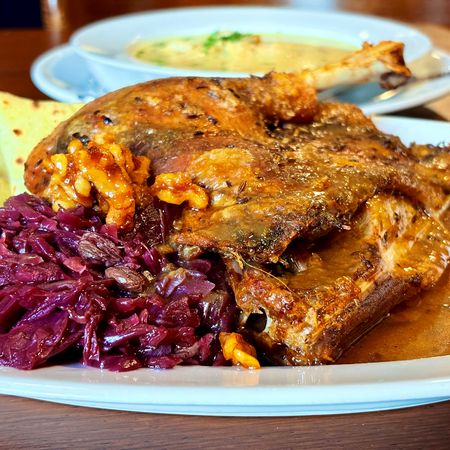 Prague Restaurant U Pinkasu - St. Martin's goose