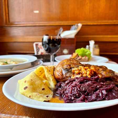 Prague Restaurant U Pinkasu - St. Martin's goose