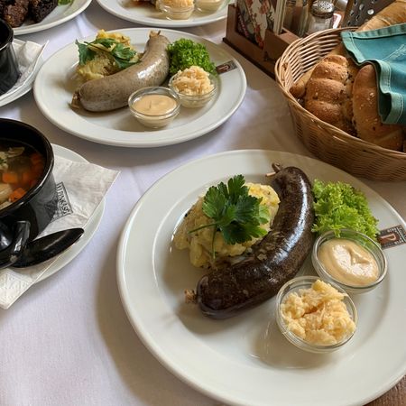 Prague Restaurant U Pinkasu - Traditional Pork feast in Prague